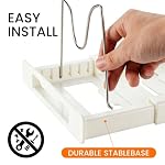 2 Pack Kitchen Pot and Pan Organizer Under Cabinet Expandable Rack Storage - Image 5
