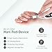 PediLux Pro Professional Manicure Pedicure Kit, Cordless Electric Nail File Drill Set, Thick Toenail Grinder, Toe Nail Dremel Tools, Filer, Buffer, Sander, Remove Cuticles, Callus for Men & Women