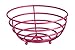 Premier Housewares 0508353 Helix Obstkorb 13,5 x 27 x 27 cm, pink