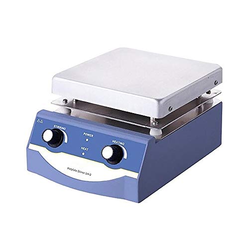ATO Laboratory Hot Plate Magnetic Stirrer, 110V, 3L, 0-1600 RPM,Magnetic Mixer with 17 * 17cm Aluminium Plate,Liquid Heating and Stirring for Chemistry, Agriculture, Healthl