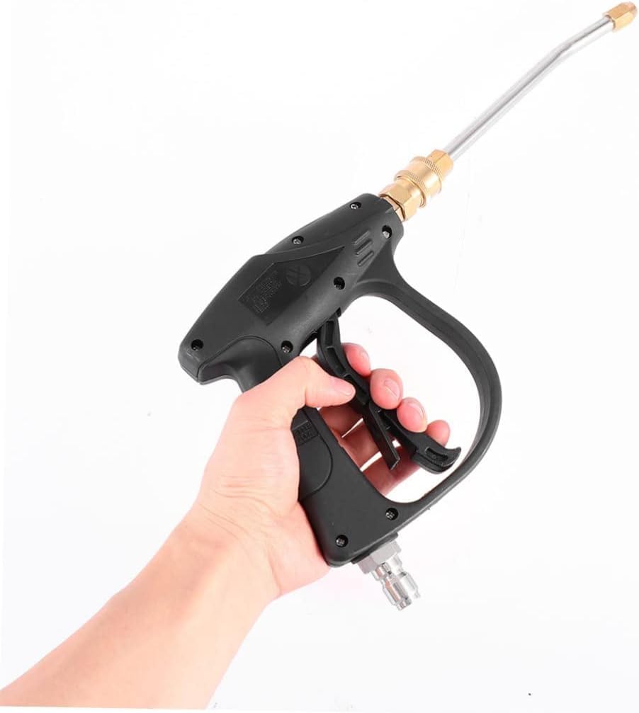 Pistolet de pulvérisation for tuyau d'arrosage, 1 buse à gâchette avant nominale, buse d'eau de jardinage, nettoyeur haute pression, tuyau de machine à laver, pulvérisateur de lavage de voiture, outil