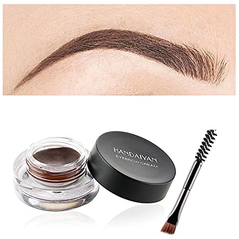 NACGUO Waterproof Eyebrow Cream with Brush Cover