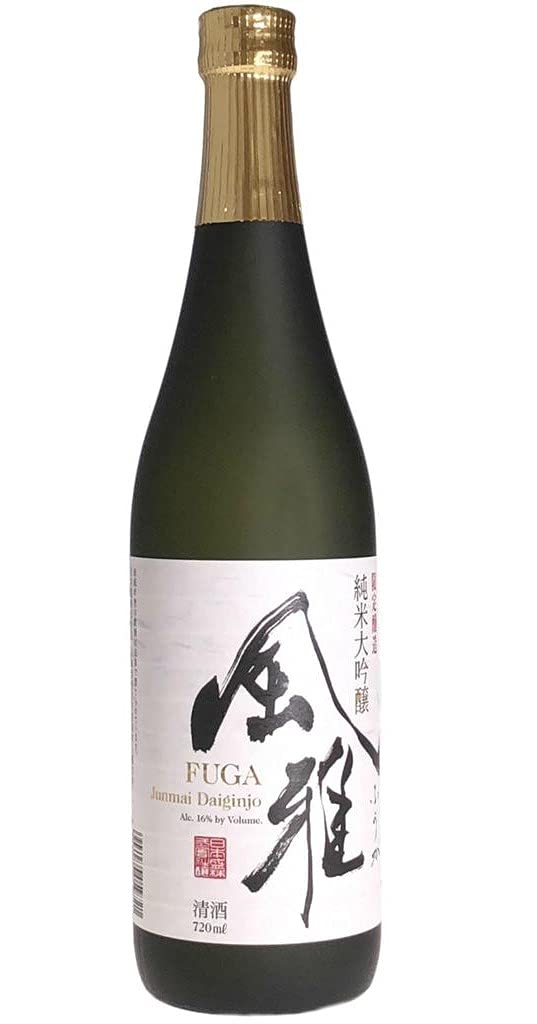 Nihonsakari Sake Fuga Junmai Daiginjo, 16,00%, 720 ml, Ac