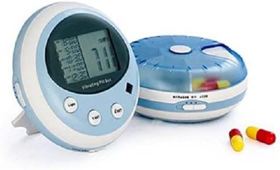Minitell Electronic Pill Reminder – with up to 5 Audio and/or Vibrating Alarms per Day