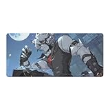 マウスパッド 大型 ゼンレスゾーンゼロ ZZZ フォン・ライカン 獣人 ケモノ アニメ柄 周辺 萌えグッズ 可愛い 滑り止め 耐久性が良い エッジ周辺強化 レーザー&光学式マウス対応 水洗い ゲーム用 仕事 40x90cm
