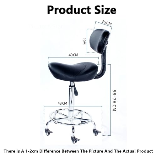 Tabouret pivotant de salon design épuré avec structure chromée