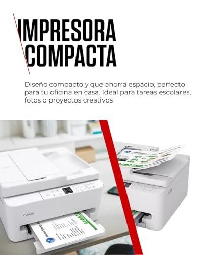 Miniatura 5 de Canon PIXMA TS7550I - Impresora Todo en Uno con Conectividad Wi-Fi, ADF de 35 Hojas y Pantalla OLED de 1,42” | Inalámbrica para Imprimir Fácilmente Desde Tu Smartphone PIXMA Print Plan