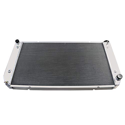 CoolingSky 3 Row All Aluminum Radiator +Fan Shroud Combo &Relay Kit for 1994-2000 Chevy GMC C/K 2500 3500 C6500 7.2L 7.4L Trucks - Thumbnail 3
