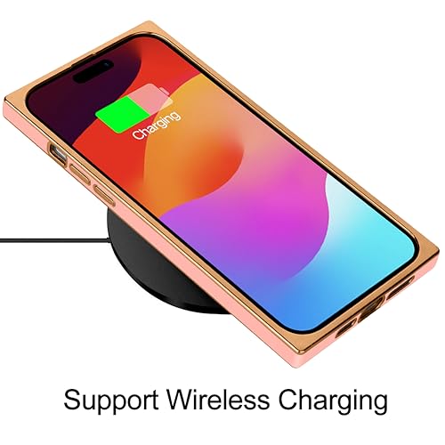 Coque iPhone 15 Pro Max carrée évite les rayures et chutes avec style - 5