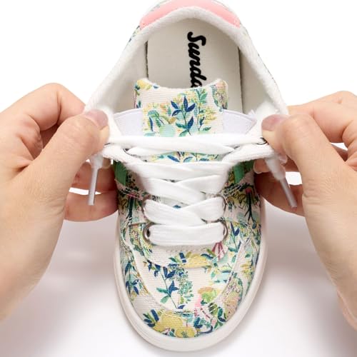 Image of Sundays Girls Sneakers Non-Slip Canvas Girls Shoes Comfort Kids Footwear