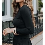 Ezbelle womenss Fall Fashion Lounge Sets Pajama Two Piece Cropped Pullover Jammies Outfits Casual Loungewear - Image 4