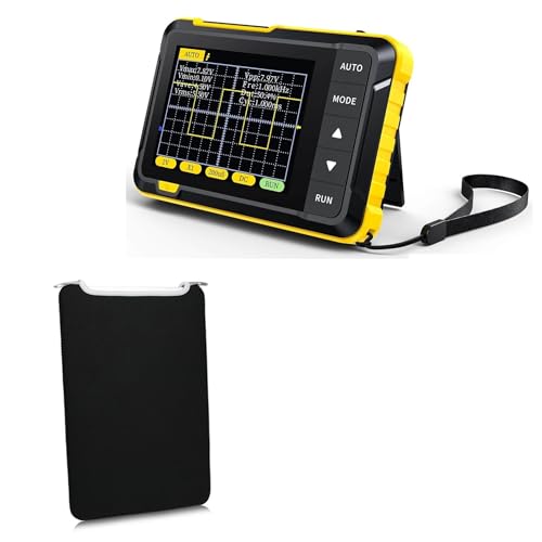 BoxWave Case Compatible with FNIRSI DSO152 - SlipSuit, Soft Slim Neoprene Pouch Protective Case Cover - Jet Black