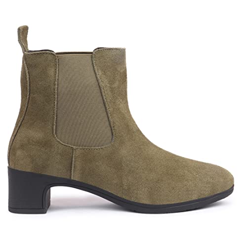Image of FAUSTO Women Flared Heel Boots