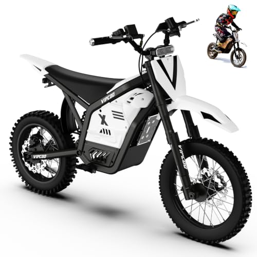 VIPCOO H2 Electric Dirt Bike Electric Motorcycle for Adults Teens