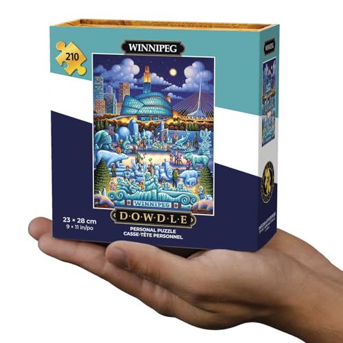 Rompecabezas Dowdle Personal Winnipeg 210 Piezas miniatura 1