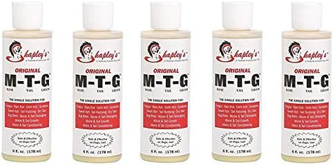 Shapley's MTG8OXDSTSMTG DS Original M-T-G Mane Tail & Groom for Horses, 8 oz (Вundlе оf Fіvе)