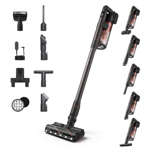 Philips Akkustaubsauger 7000 Series Pet, Überlegene Saugleistung, 80 Min. Laufzeit, Bodentypenerkennung, Anti-Haarverwicklung, LED-Düsen, Einfach zu entleerender Behälter (XC7065/01)