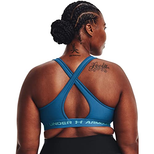 Image of Under Armour Women's Crossback Mid Impact Sports Bra