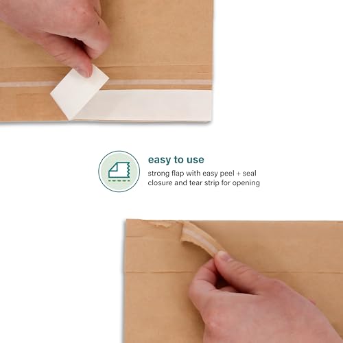 Enveloppes Elementree en papier extensible durable grand format