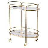 Grand espace de rangement, les étagères offrent plus d'espace pour les plateaux, collations et autres petits objets.