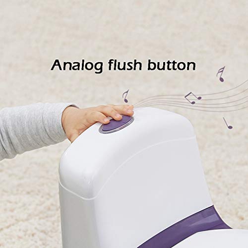 Potty Seat voor peuters Potty Toilet for peuters, Realistisch Kinderen Potty Training Toilet, baby Pot met Flushing… - Afbeelding 5
