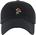 KBETHOS KBSV-123 Flowers Love Good Vibes Unisex-Adult, Mens, Womens Dad Hat Baseball Cap Adjustable, Black Rose Classic