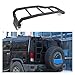 Aluminum Alloy Black Car Rear Tail Door Ladder Climbing Compatible For Hummer H2 2003-2009 Car Exterior Accessories