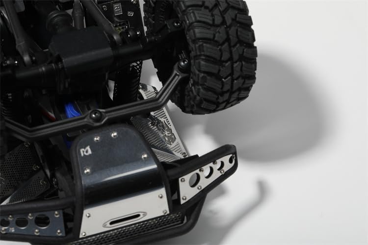 Levigo RC Front Rear Mudguard Compatible With Traxxas TRX-4M 1/18 Bronco RC Upgrade Parts Front Rear Closed Chassis Protection Board Mud Flaps image 4