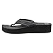 REEF Women's Cushion Butter Flip Flop, Black, 8 M US