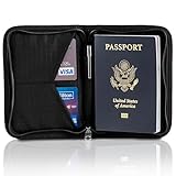 Zero Grid Portefeuille pour Passeport – Porte-Documents de Voyage...