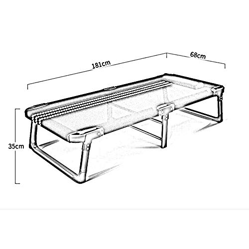 Lit pliable de camping 440 kg chaises longues de terrasse confortables pour adulte
