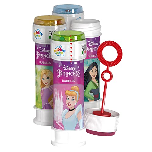 DULCOP Princess Princesses Disney Bulles de Savon, A1302042, Multicolore, Produit Individuel