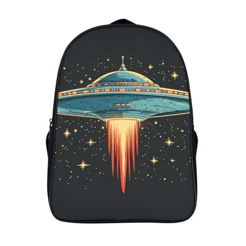 Sac à dos enfant UFO imprimé 3D cartable scolaire garçon 40x28x16cm