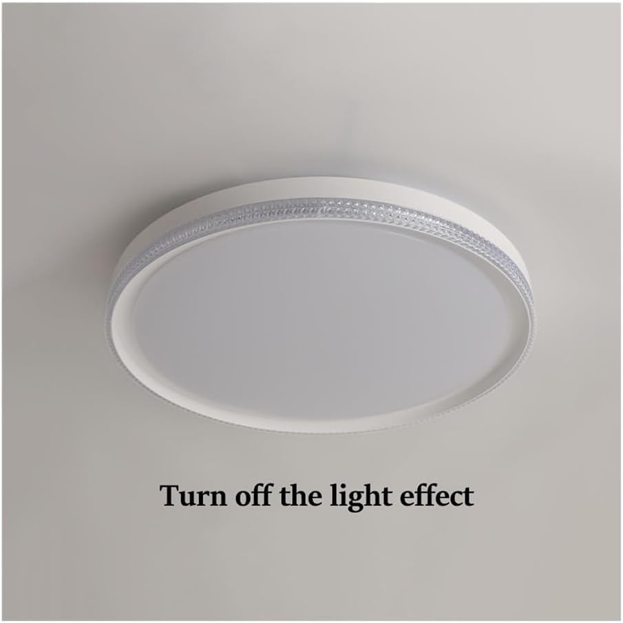 Plafonnier encastré ultra-mince LED variable fer blanc - 2