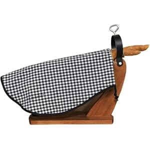 Ham Cover met Geruite Print – Hamdoek Jamonprive – Ideaal voor het Bedekken van Serrano of Iberische Ham