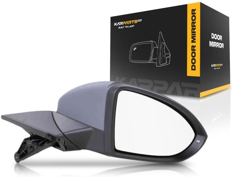 For Volkswagen Golf 2015 2016 Door Mirror Passenger Side | Power | Heated | w/Signal Light | Paint To Match | Replacement For 5GM-857-508-9B9 | VW1321154