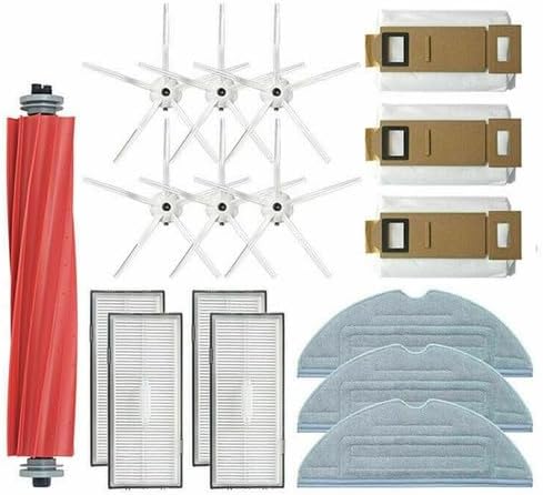 Vacuum Cleaner Roller Brush Side Brush Filter Dust Bag for S7 Cleaner