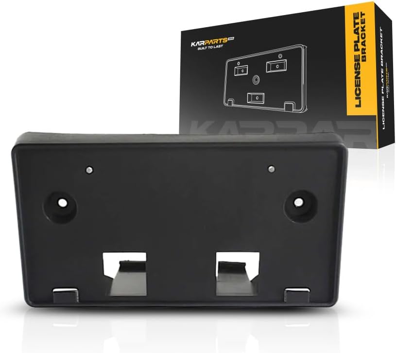 for Mercury Grand Marquis 2003-2006 License Plate Bracket | Front | Plastic | Replacement for FO1068104 | 615343321813, 6W7Z17A385AA