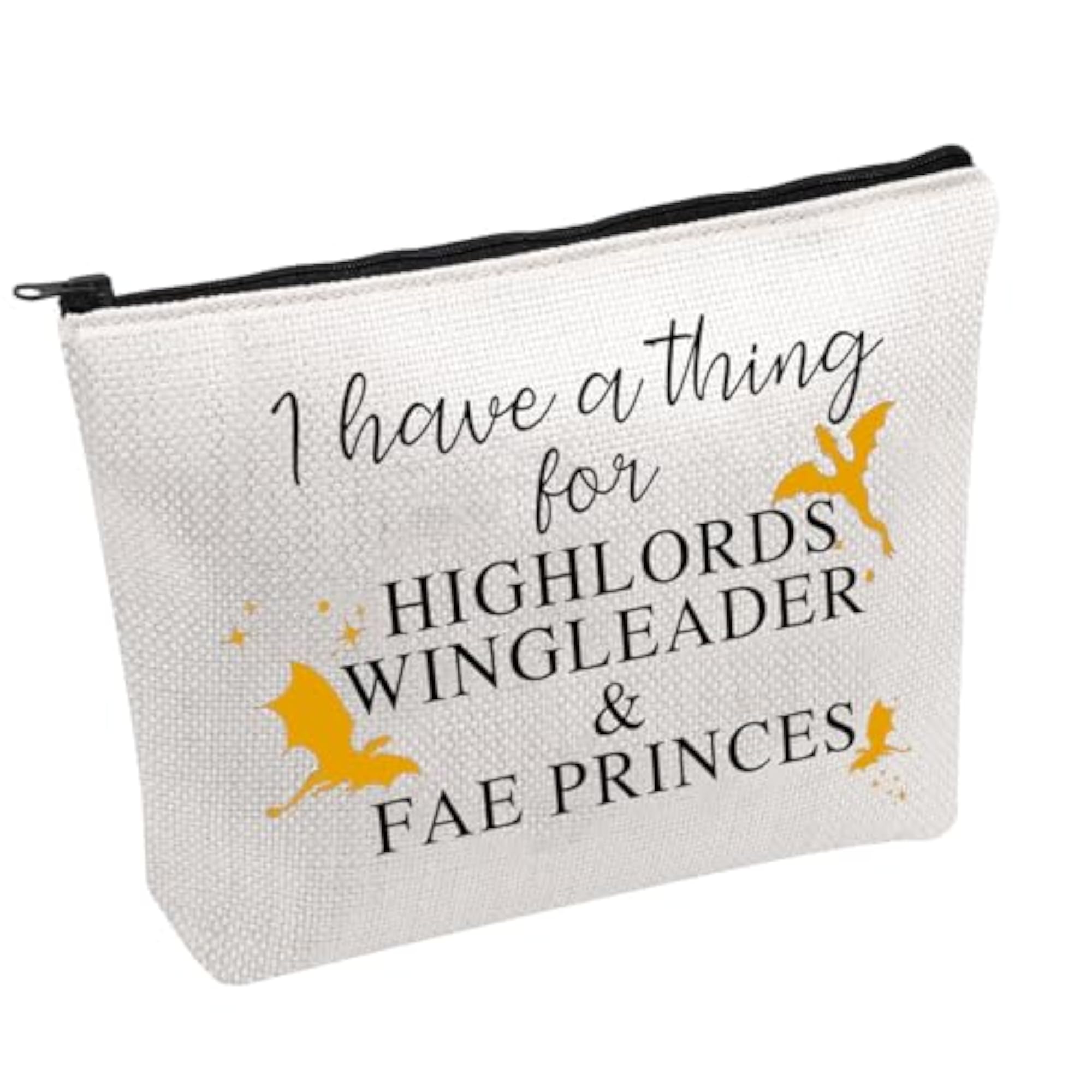 Fantasy Dragons Rider Makeup Bag, Gift for Fantasy Lovers