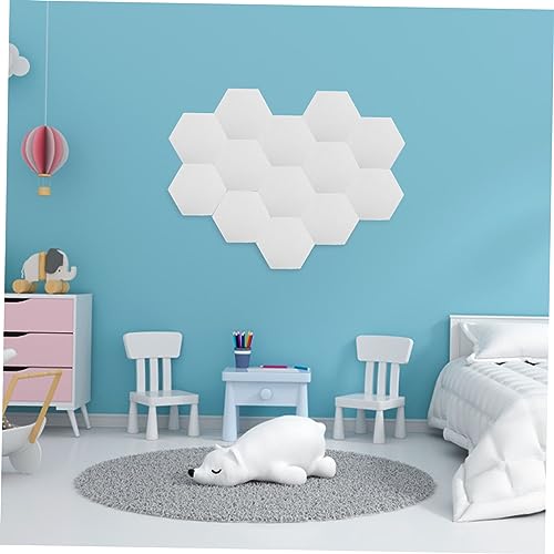 12 piezas de tapetes acústicos para paneles de pared, aislamiento acústico, fácil instalación, para estudio en casa miniatura 6
