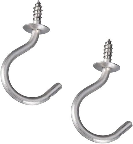 Miniatura 1 de NATIONAL MFGSPECTRUM BRANDS HHI N348-458 Gancho de taza de acero inoxidable de 1-12 pulgadas