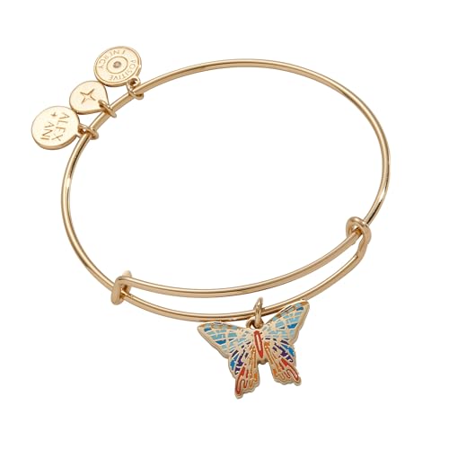 Alex and Ani Chrysiridia Rhipheus Butterfly Charm Bangle - Adjustable