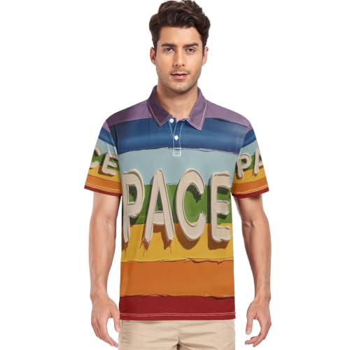 Polo de golf à manches courtes pour homme GuoChe en taille S