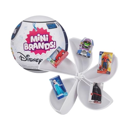 5 Surprise Mini Marcas Disney Colecionável Xalingo - Mini Brands - Bolinha Colecionável 1 Unidade