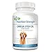 Omega 3 Wild Fish Oil for Dogs, EPA and DHA Fatty Acids, Natural Skin, Coat and Allergy Support, Hip & Joint and Arthritis Dog Supplement, Nutrition Strength, 180 Soft Gels