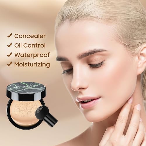 Foundation for Older Women - CC Cream Foundation Makeup, Natural Beige — view 4