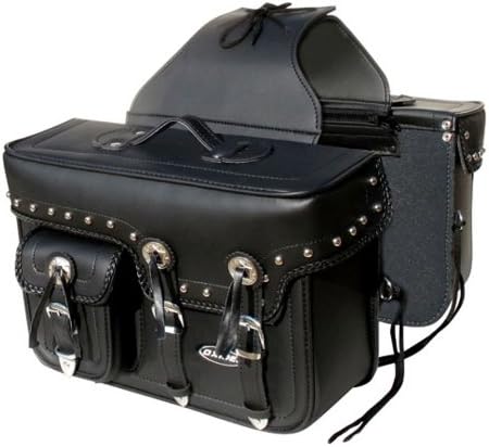 Oxide Black L Bags Pair Tek leather Motorcycle Panniers bike panniers motorcycle saddlebags travel bag