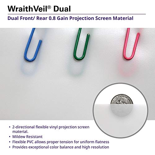 Miniatura 2 de Elite Screens Yard Master 2 Dual 120 16:9 Aluminio, Negro, Color Blanco Pantalla De Proyección - Pantalla Para Proyector Manual, 3,05 M 120 , 2,66 M, 149,4 Cm, 16:9, Dual Vision