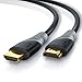 Produktbild CSL - 0,25m - Ultra HD 4k HDMI Kabel 2.0b 60Hz 18GBit s - High Speed with Ethernet - Kabel 3 Fach geschirmt inkl. Stecker- und Kontaktschirmung - 4K Ultra HD 2160p Full HD 1080p - 3D ARC CEC