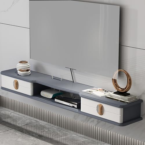 Meuble TV en bois console de divertissement au style design